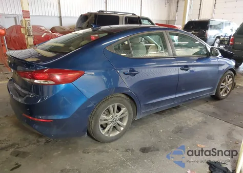 2018 Hyundai Elantra Sel из США, поврежденный, VIN 5NPD84LF7JH336556